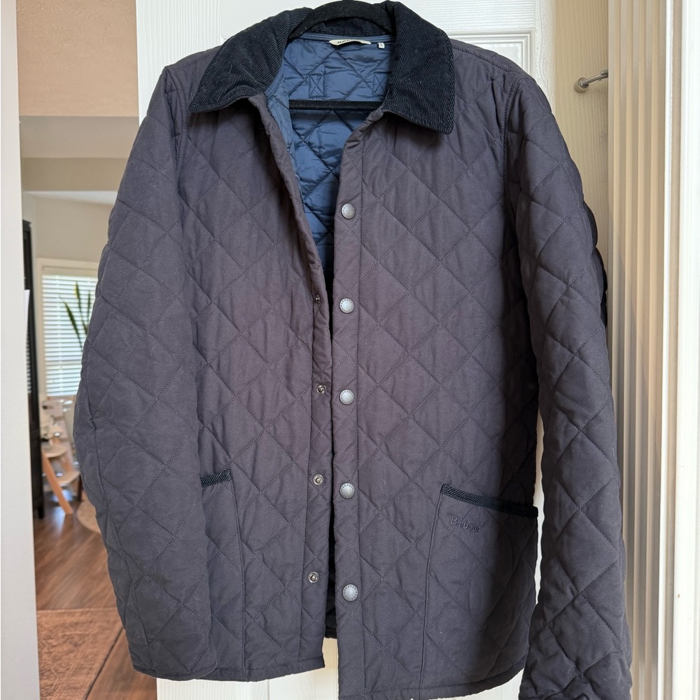 Men's Barbour Quilter Navy Jacket